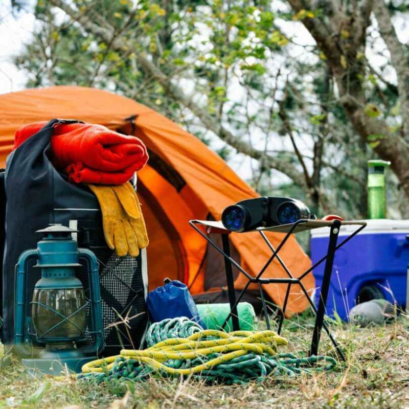 Relax in a serene and tranquil campsite atmosphere - MJ Adventure Travel's Deluxe Camping Package.