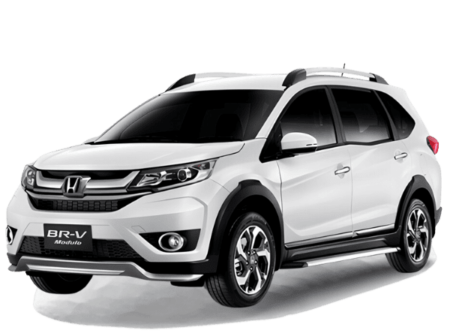 Long Term Car Rental Malaysia - White Honda BRV SUV Rental - Perfect for Families